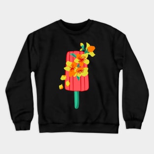 Summer Ice block Crewneck Sweatshirt